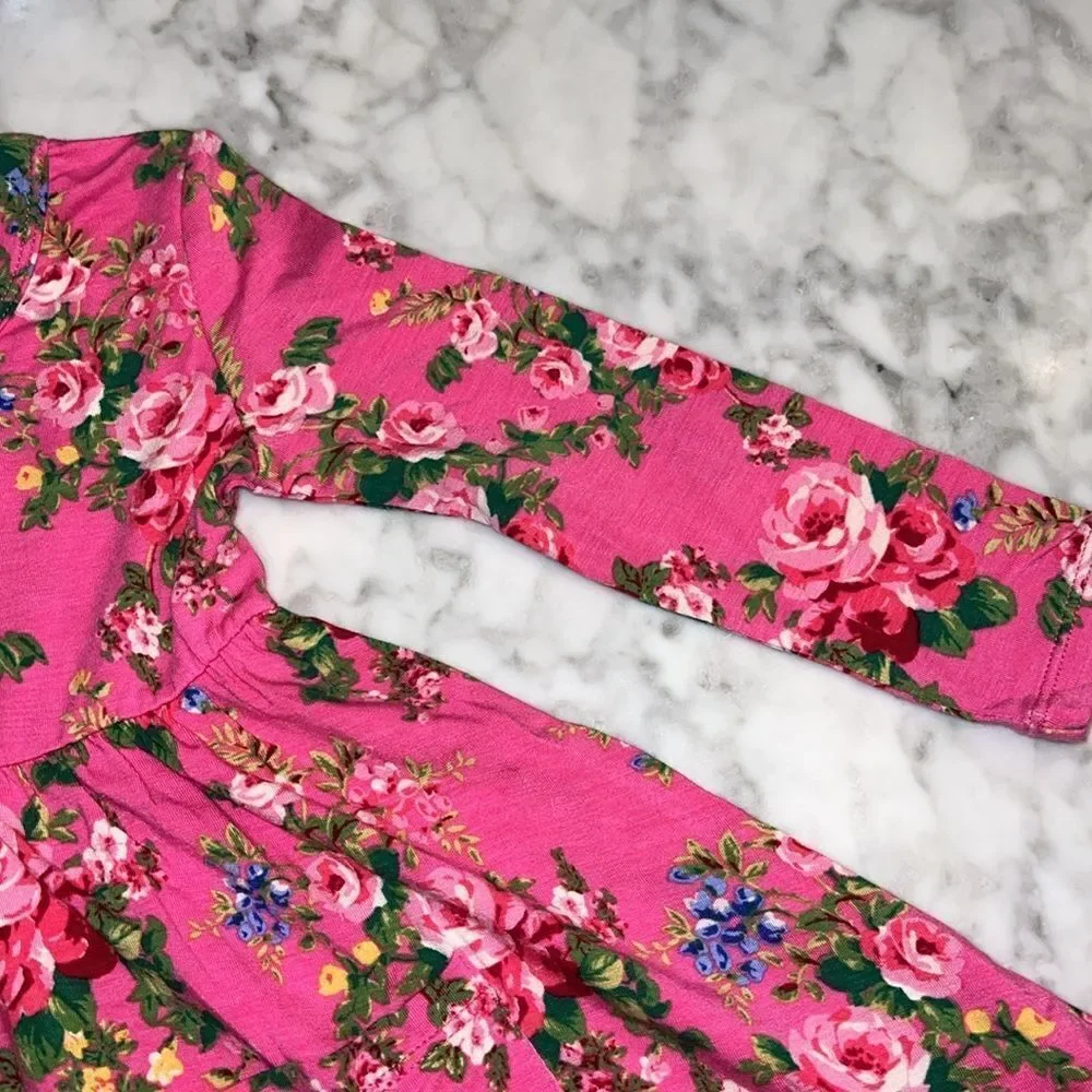 NWT ANGEL DEAR PINK DRESS 18/24M